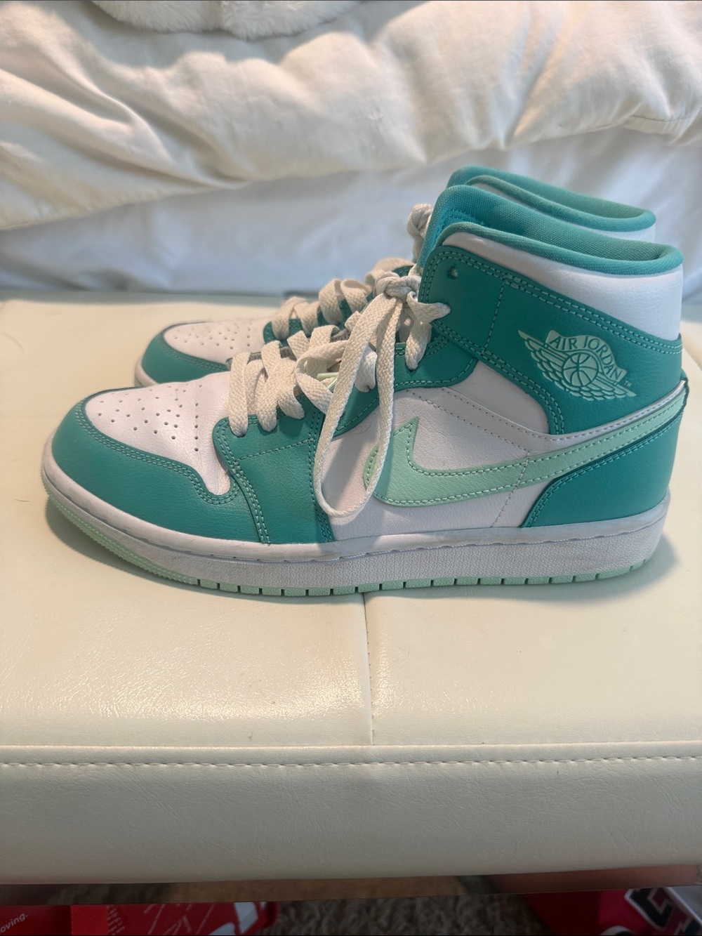 Women’s Air Jordans 1 Mid ‘Marine Green”